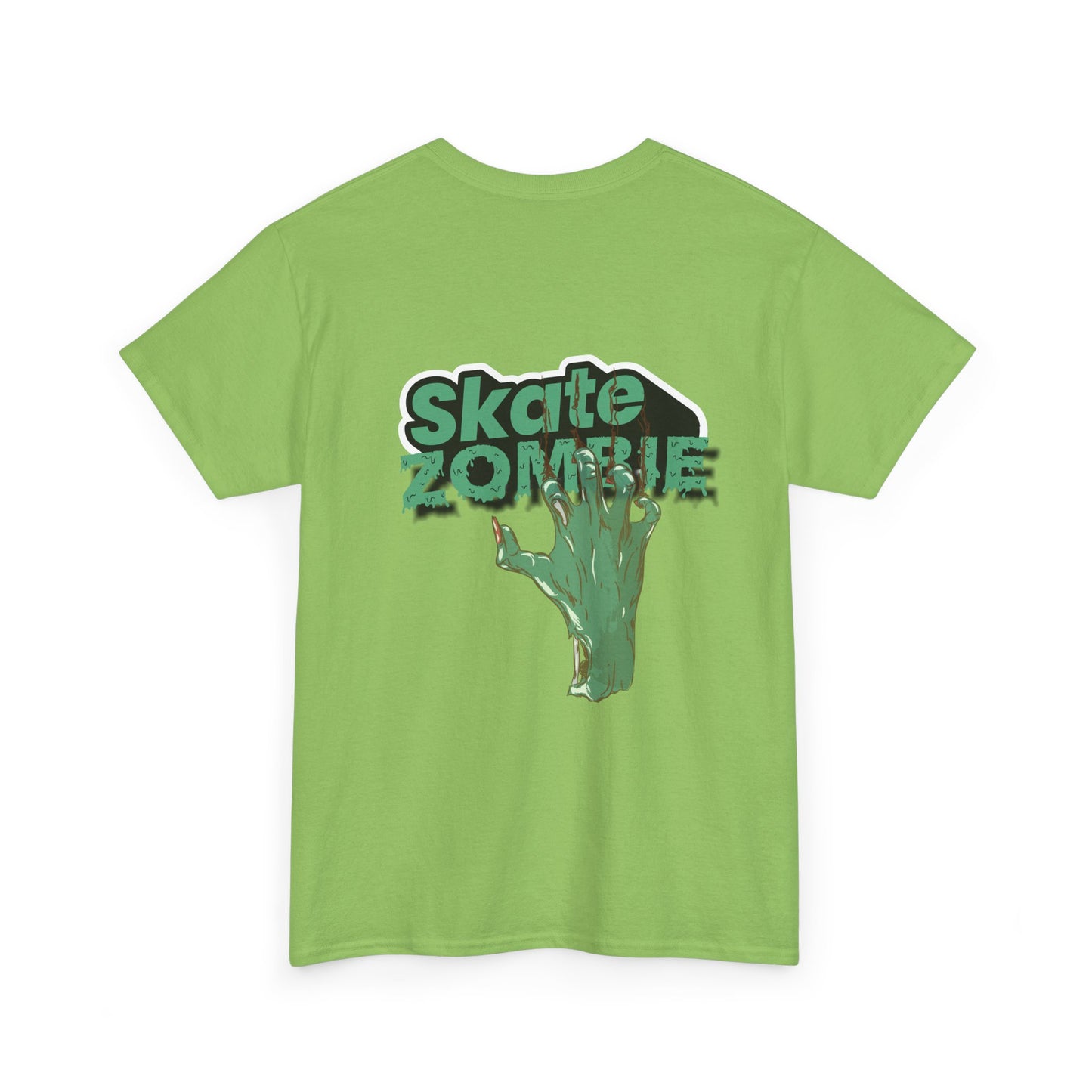 Skate Hand - Unisex Tee - Skate Zombie Back Design T-Shirt