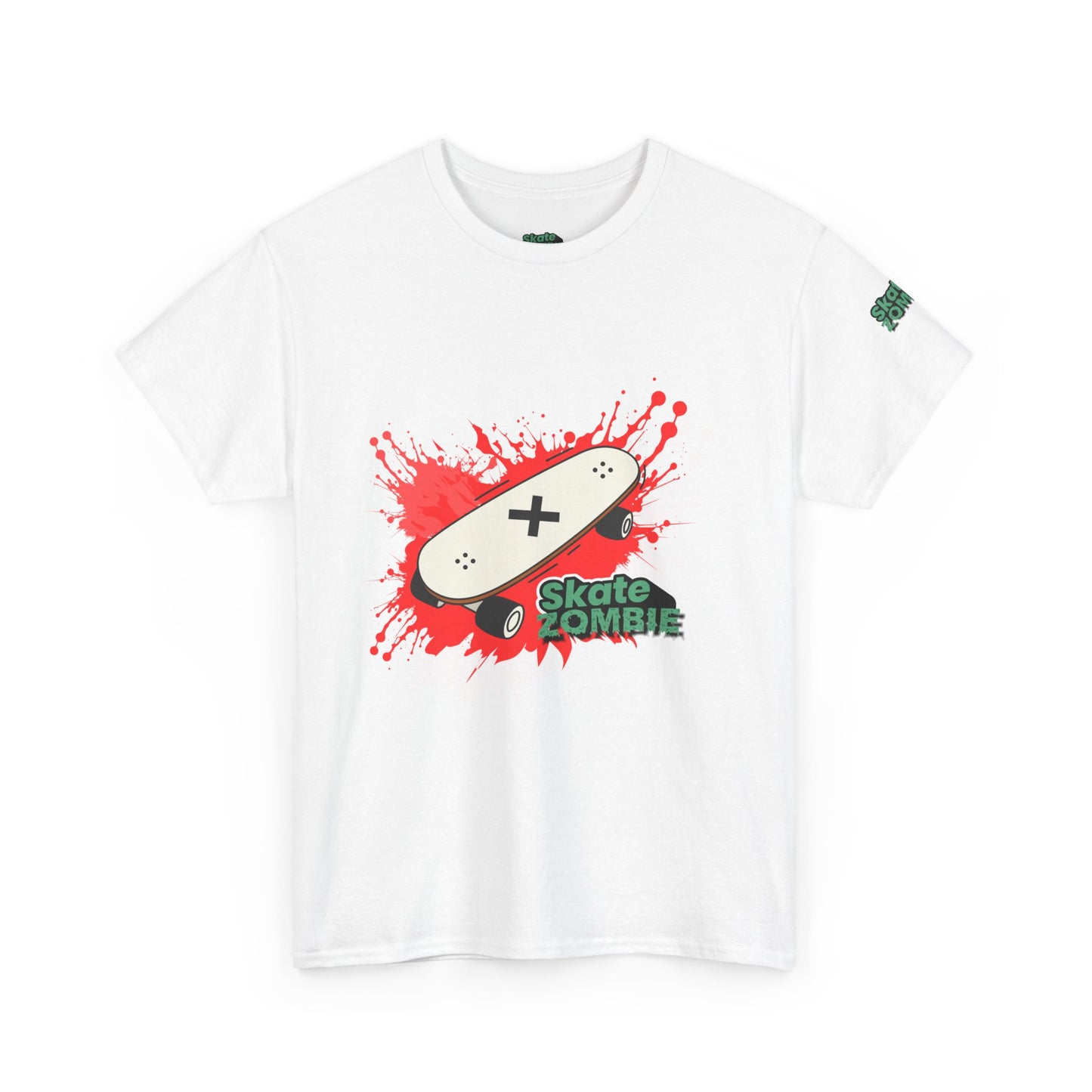Skate Blood - Unisex Tee - Skate Zombie Front Design T-Shirt