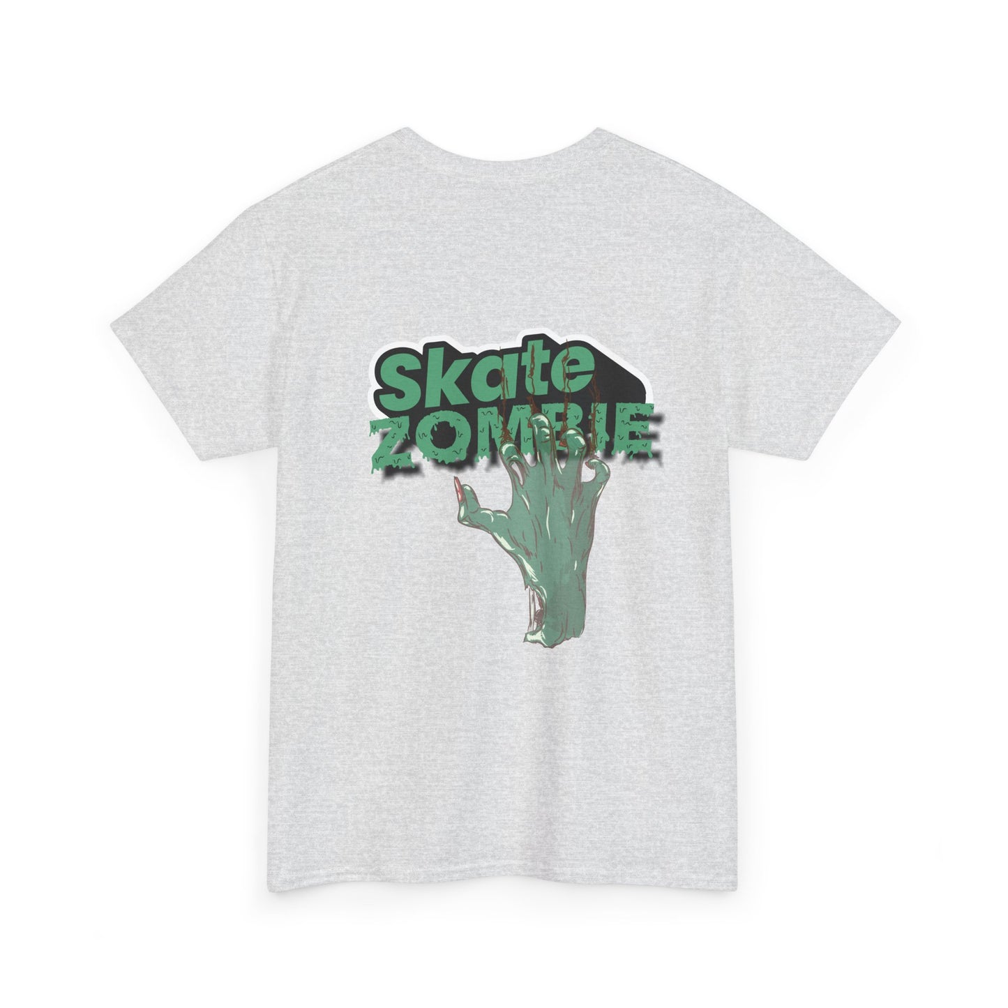 Skate Hand - Unisex Tee - Skate Zombie Back Design T-Shirt