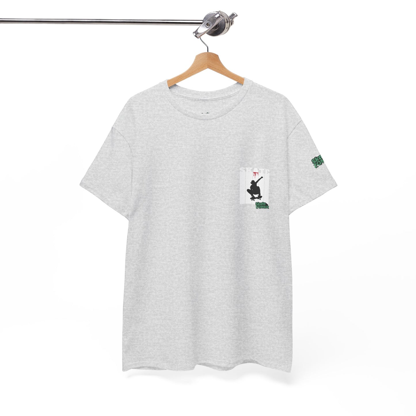 Skate NYC - Unisex Tee - Skate Zombie Small Logo T-Shirt